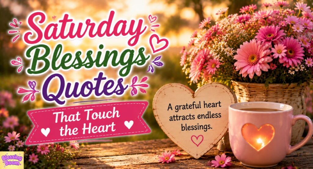 Saturday Blessings Quotes That Touch the Heart