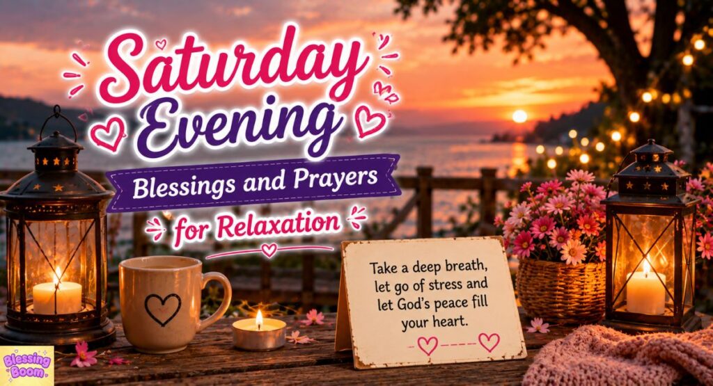 Saturday Evening Blessings and Prayers for Relaxation