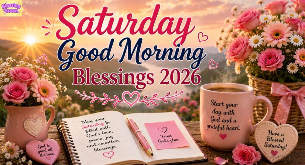 Saturday Good Morning Blessings 2026