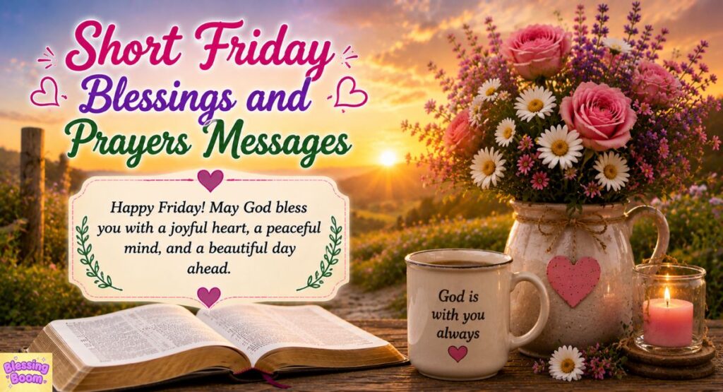Short Friday Blessings and Prayers Messages