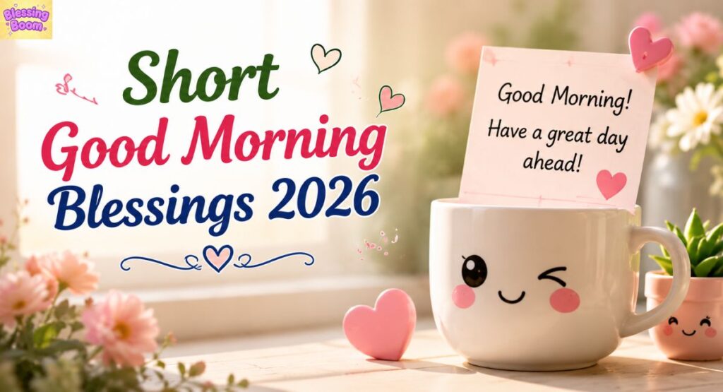 Short Good Morning Blessings 2026