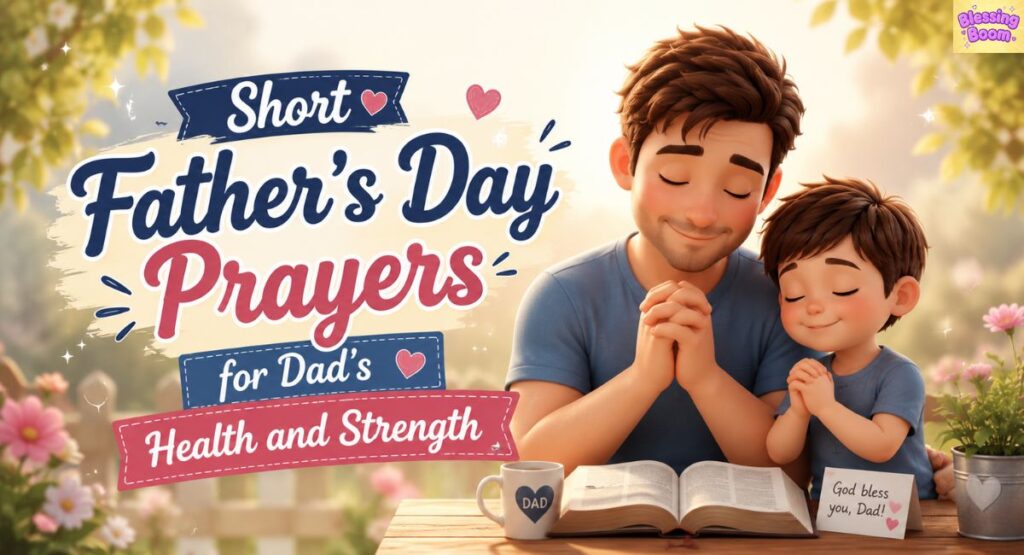 Short Father's Day Prayers for Dad's Health and Strength