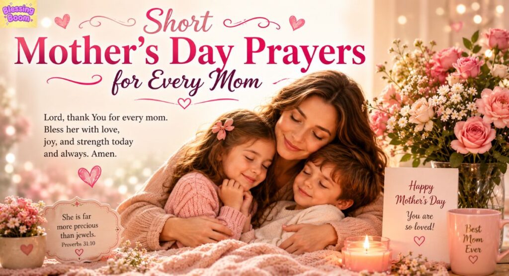 Short Mother's Day Prayers for Every Mom