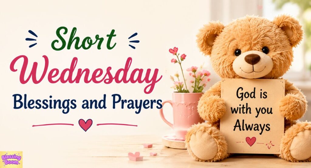 Short Wednesday Blessings and Prayers