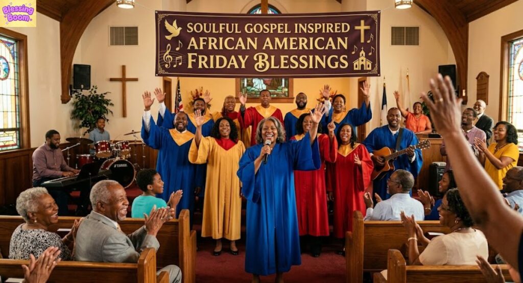 Soulful Gospel Inspired African American Friday Blessings