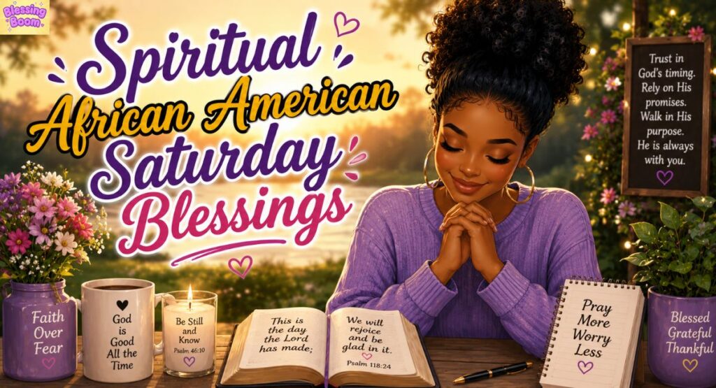 Spiritual African American Saturday Blessings