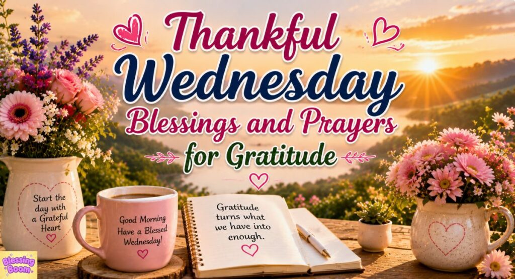 Thankful Wednesday Blessings and Prayers for Gratitude