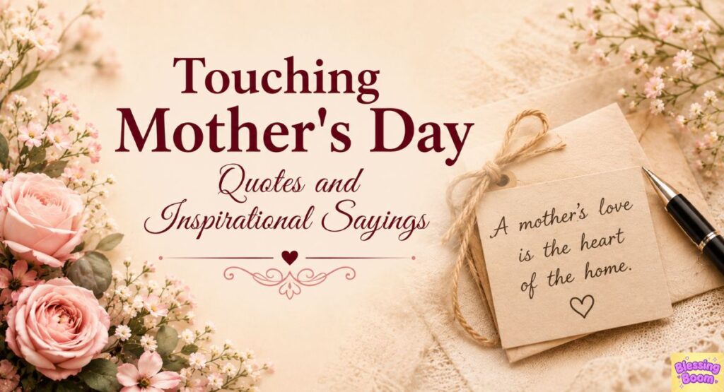 Touching Mother's Day Quotes and Inspirational Sayings