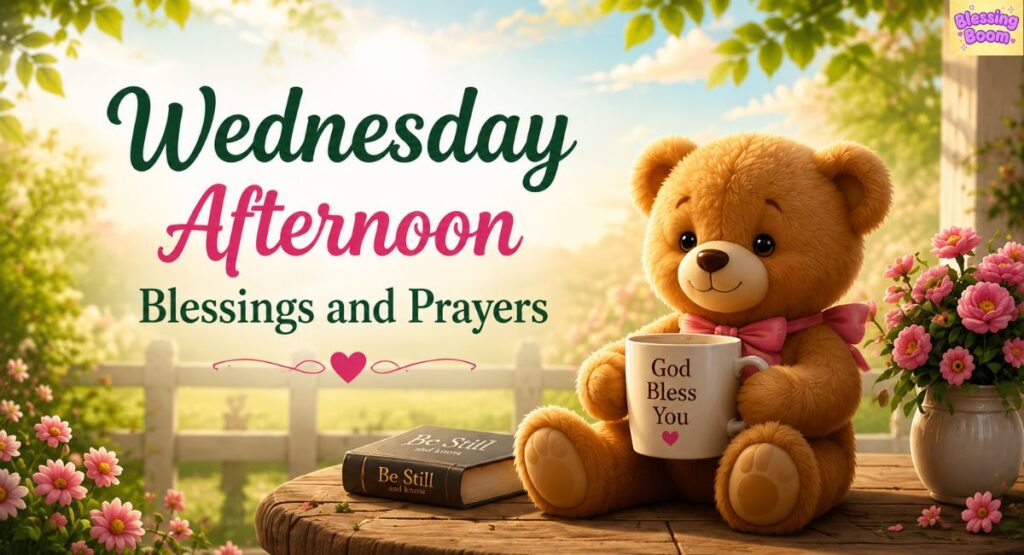 Wednesday Afternoon Blessings and Prayers