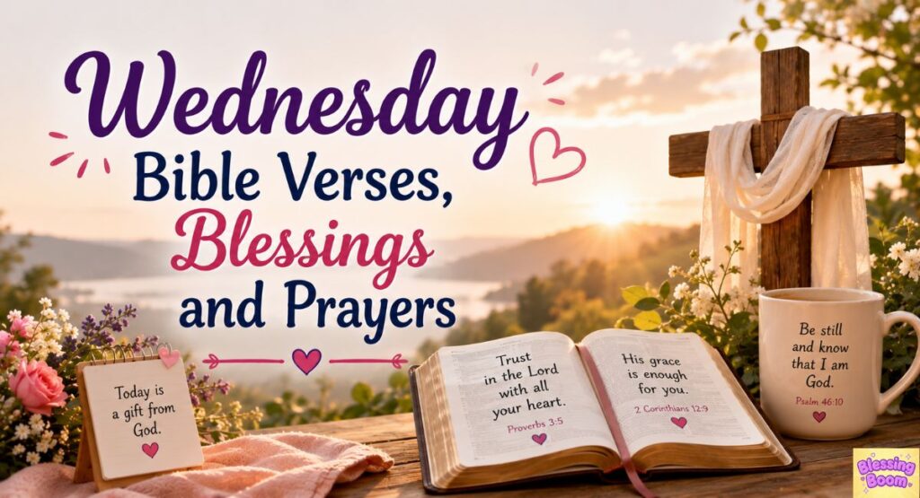 Wednesday Bible Verses, Blessings and Prayers