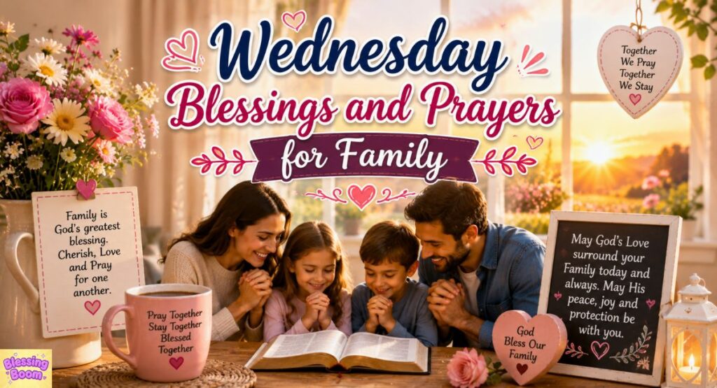 Wednesday Blessings and Prayers for Family