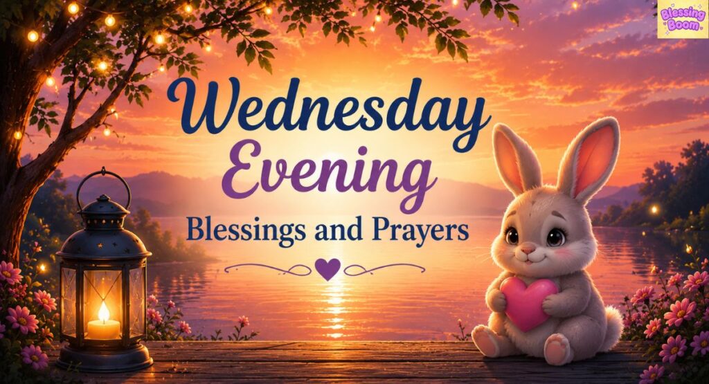 Wednesday Evening Blessings and Prayers