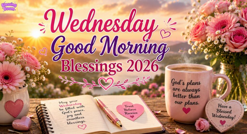 Wednesday Good Morning Blessings 2026