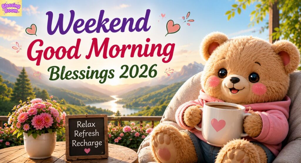 Weekend Good Morning Blessings 2026