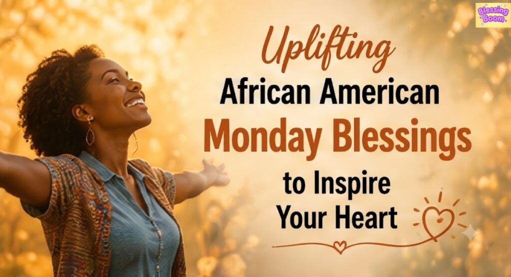 Uplifting African American Monday Blessings to Inspire Your Heart