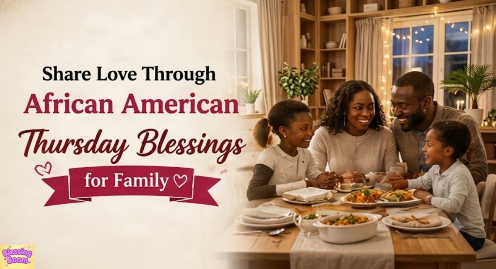 Share Love Through African American Thursday Blessings for Family