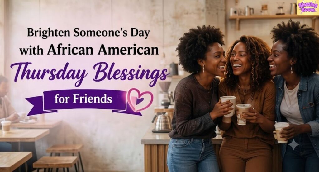 Brighten Someone's Day with African American Thursday Blessings for Friends