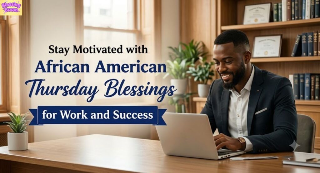 Stay Motivated with African American Thursday Blessings for Work and Success