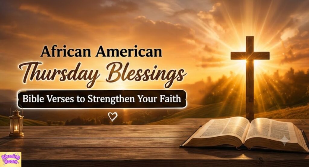 African American Thursday Blessings Bible Verses to Strengthen Your Faith