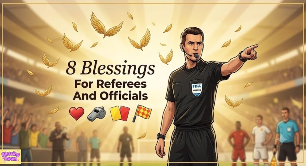8 Blessings For Referees And Officials