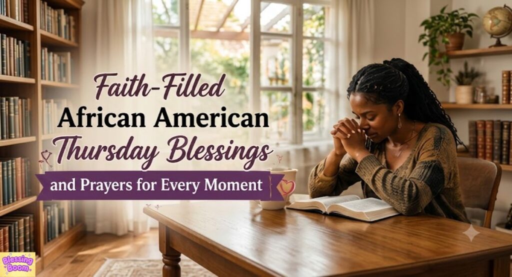 Faith-Filled African American Thursday Blessings and Prayers for Every Moment