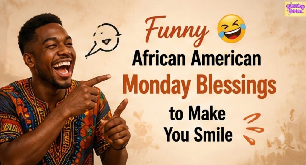 Funny African American Monday Blessings to Make You Smile