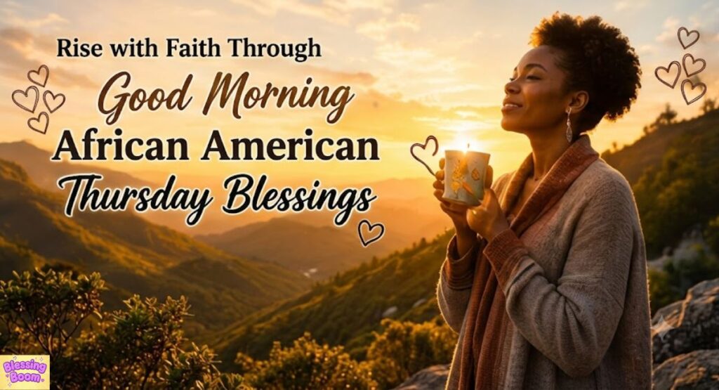 Uplift Your Spirit with Inspirational African American Thursday Blessings