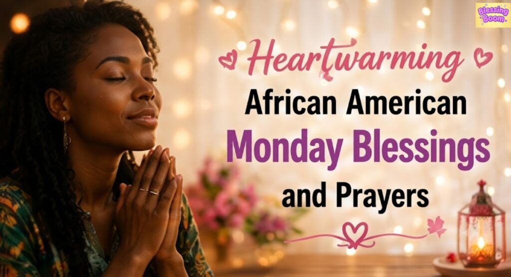 Heartwarming African American Monday Blessings and Prayers
