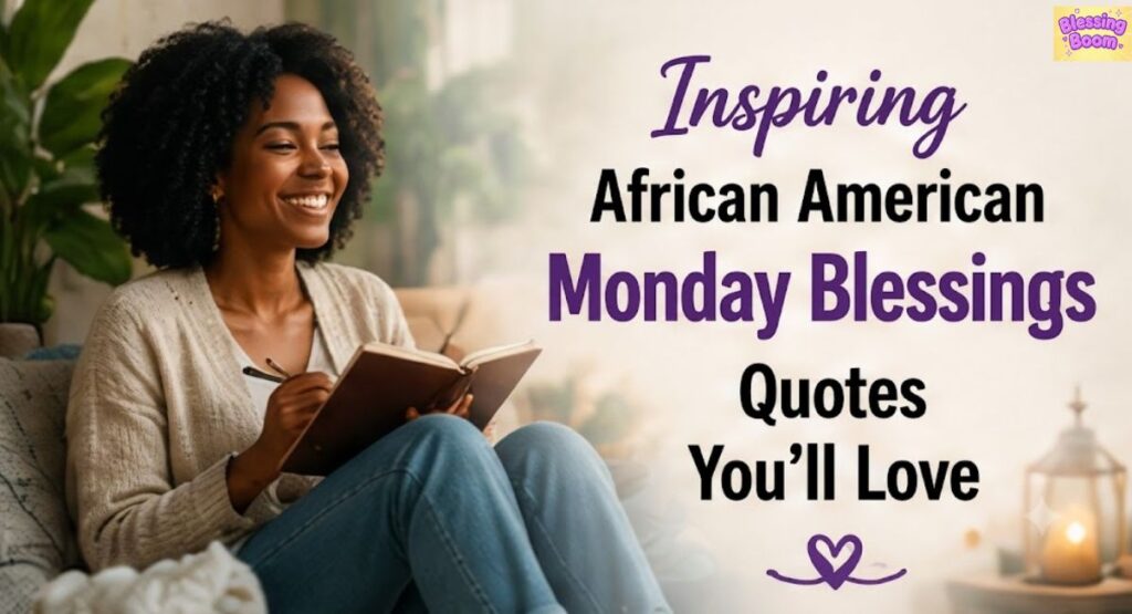 Inspiring African American Monday Blessings Quotes You'll Love