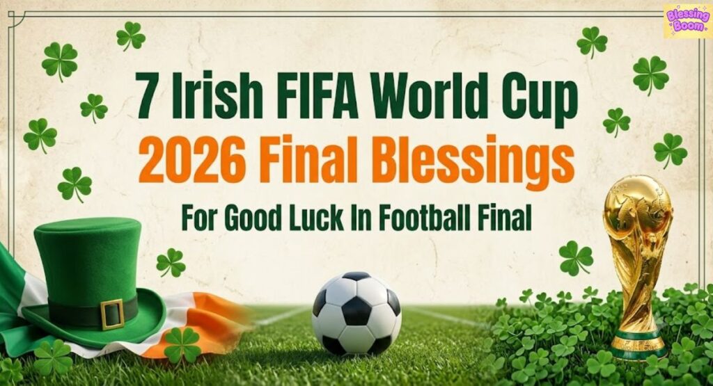 7 Irish FIFA World Cup 2026 Final Blessings For Good Luck In Football Final