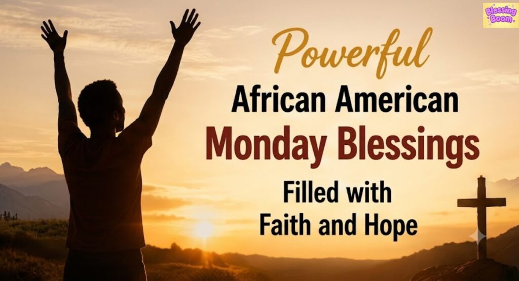 Powerful African American Monday Blessings Filled with Faith and Hope