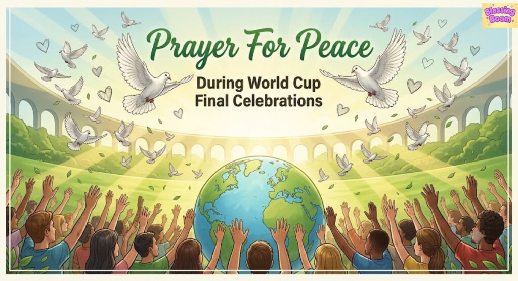 Prayer For Peace During World Cup Final Celebrations