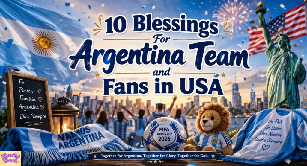 10 Blessings For Argentina Team And Fans In USA