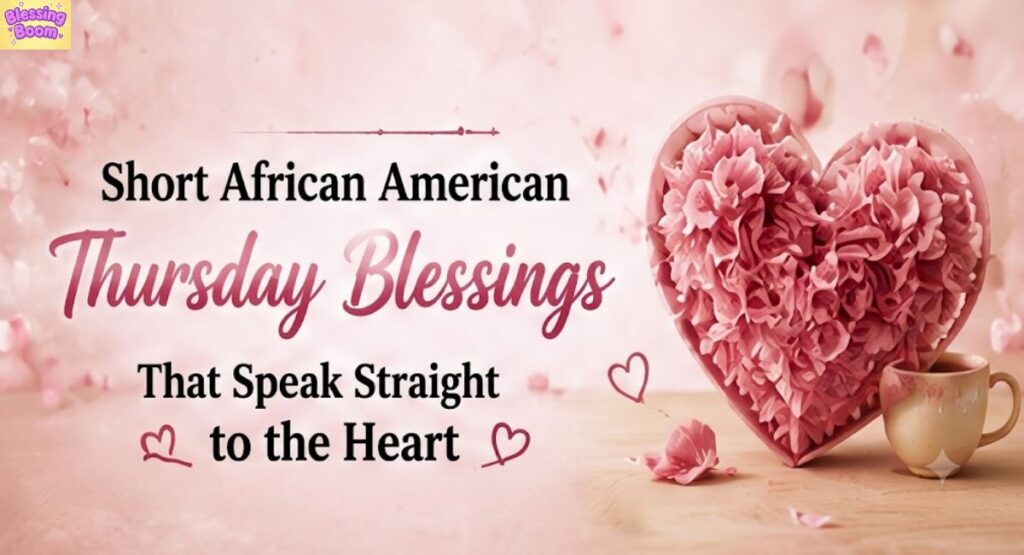 Short African American Thursday Blessings That Speak Straight to the Heart