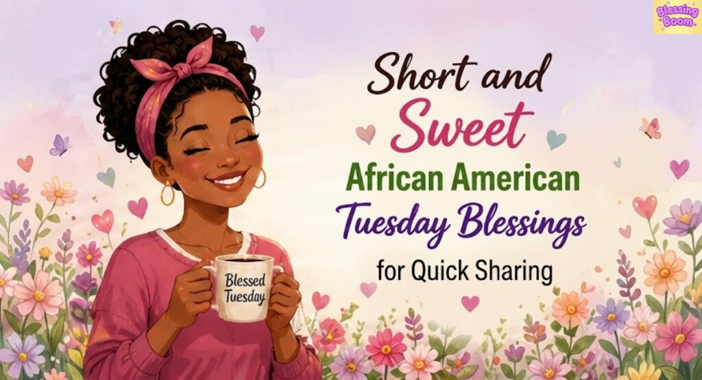 Short and Sweet African American Tuesday Blessings for Quick Sharing