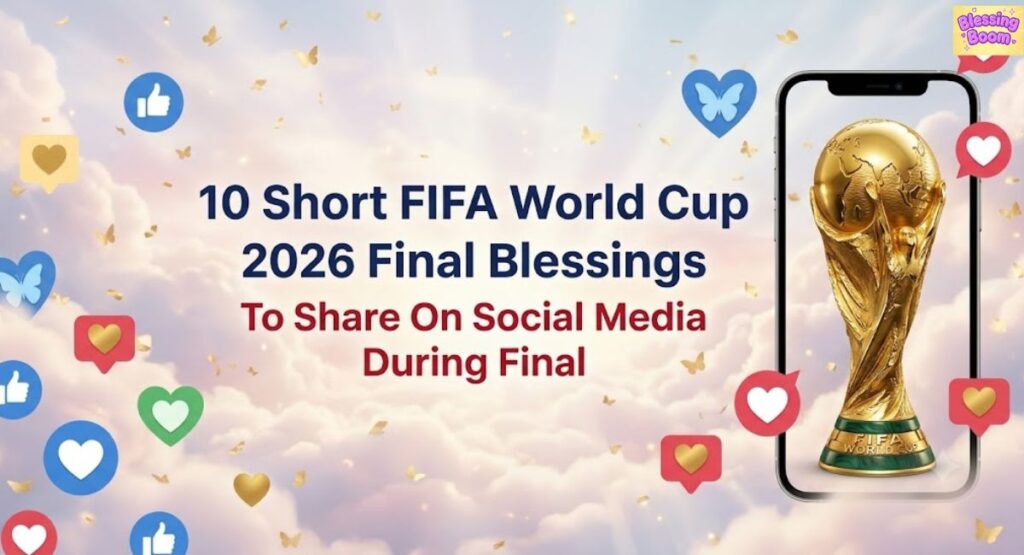10 Short FIFA World Cup 2026 Final Blessings To Share On Social Media During Final