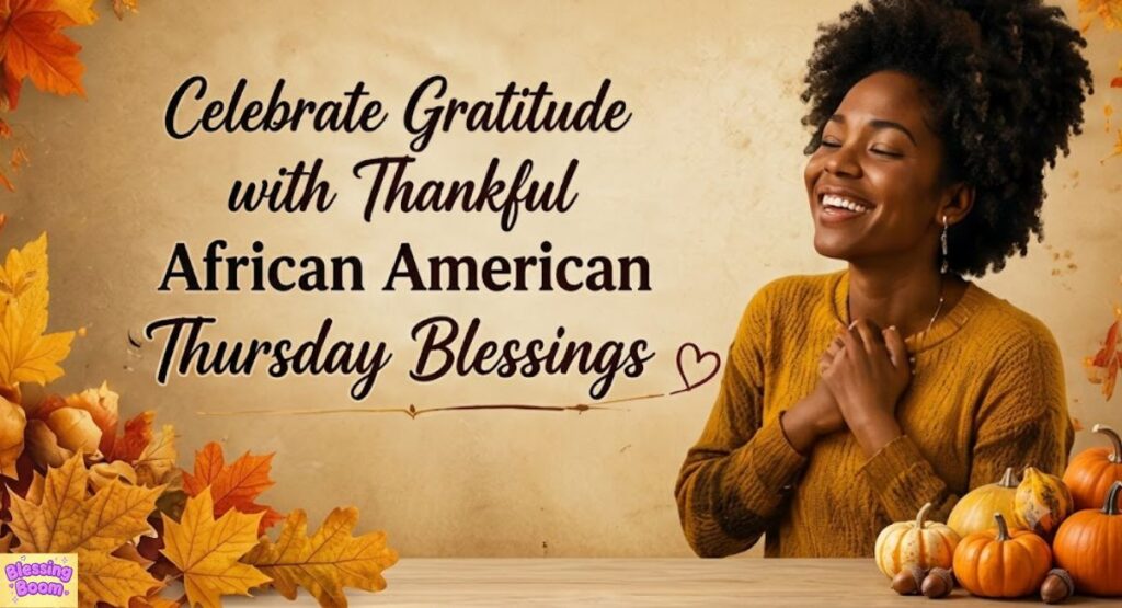 Celebrate Gratitude with Thankful African American Thursday Blessings