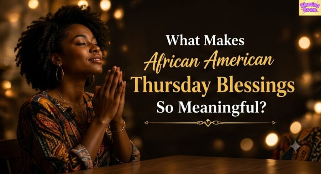 What Makes African American Thursday Blessings So Meaningful?
