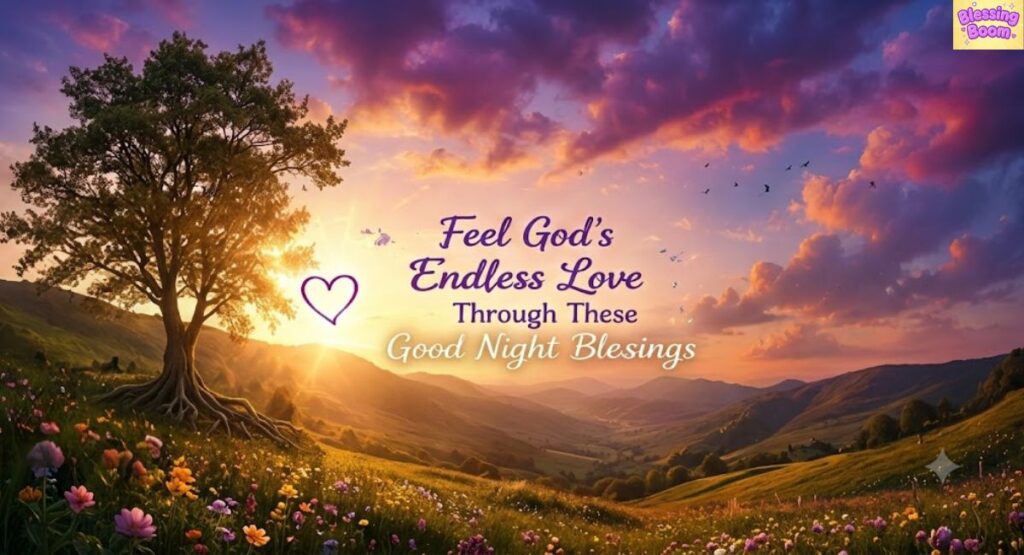 Feel God's Endless Love Through These Good Night Blessings