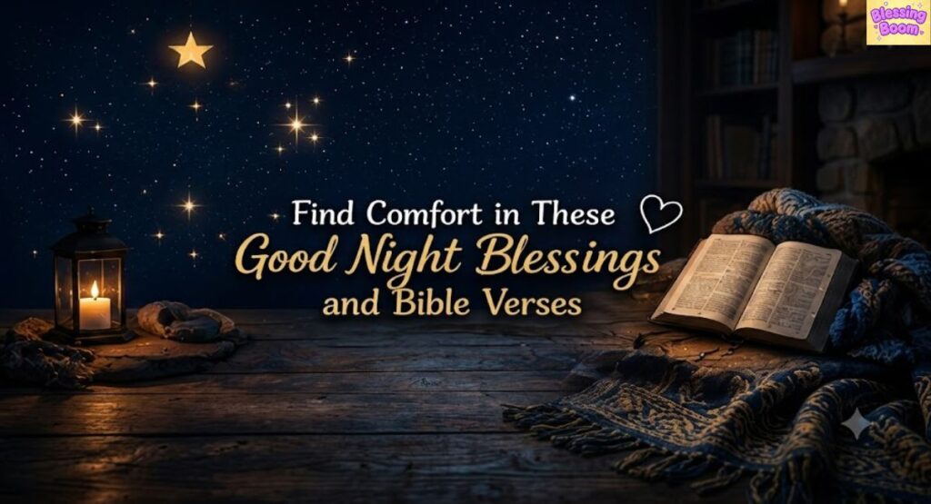 Find Comfort in These Good Night Blessings and Bible Verses